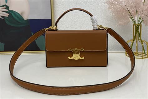 celine triomphe bag replica|celine triomphe bag used.